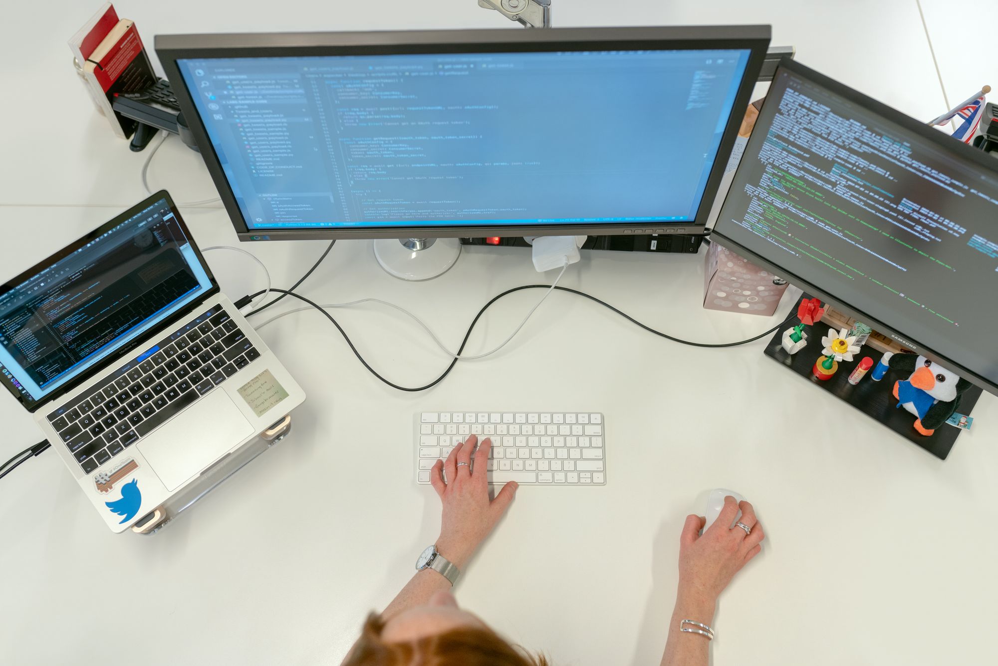 Devices being configured and tagged for deployment